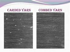 Carded Ring Yarns